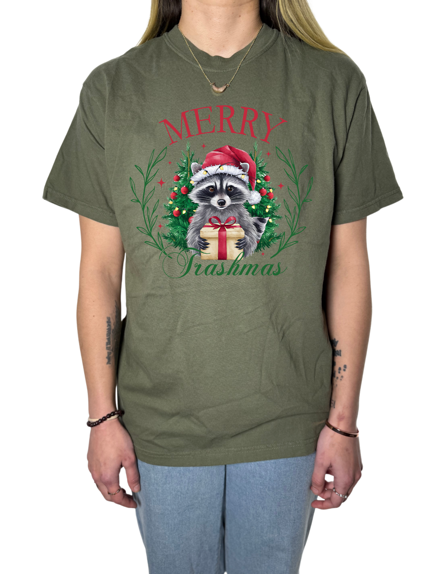 Merry Trashmas Comfort Colors Tee