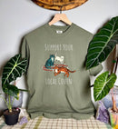 Support Your Local Coven Comfort Colors Tee
