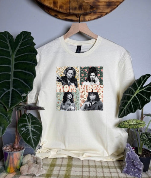 Mom Vibes Gildan Tops