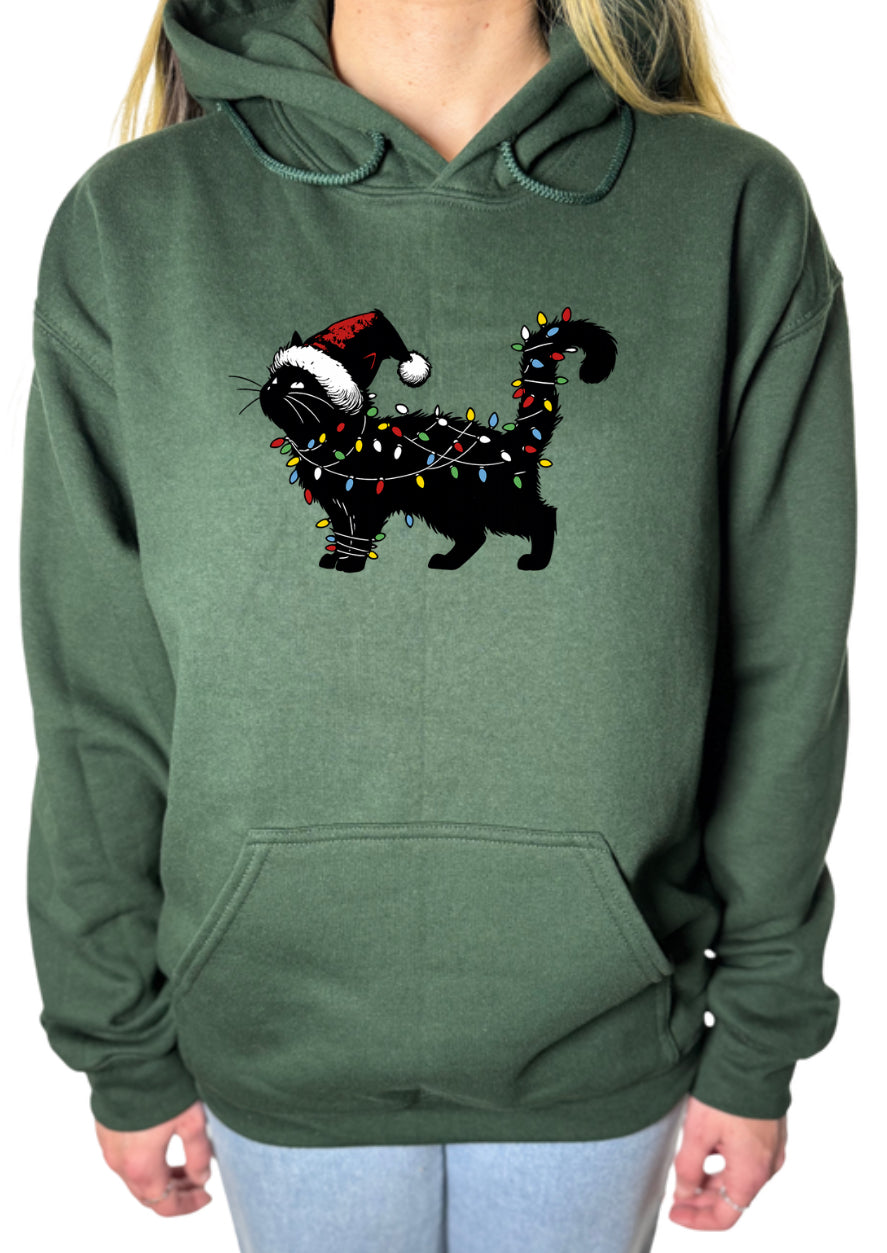 Holiday Cat Gildan Tops