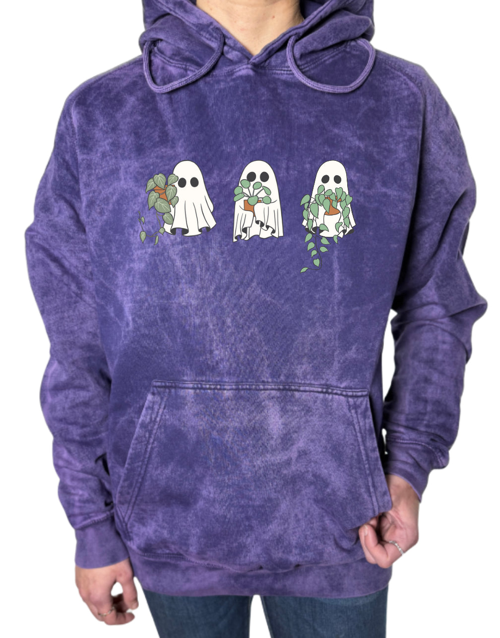 Plant Ghosts Vintage Wash Hoodie