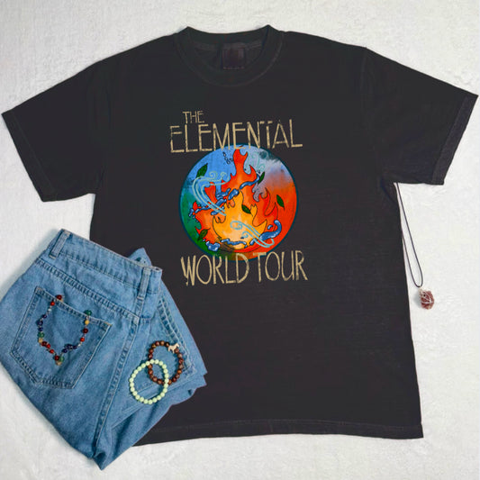 Officially Licensed Brea Lamb: The Elemental World Tour Comfort Colors Band Tee