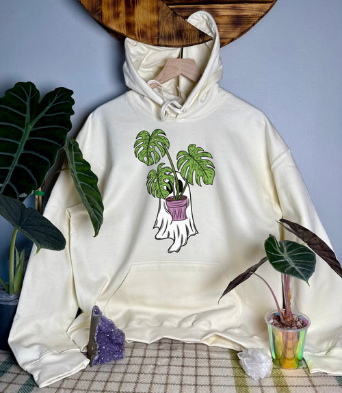 Monstera Ghostie Gildan Tops