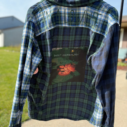 Honestav I’m A Lowlife Upthrift Flannel Size S/M