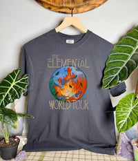 Officially Licensed Brea Lamb: The Elemental World Tour Comfort Colors Band Tee