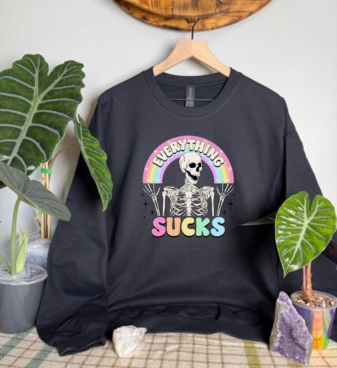 Everything Sucks Gildan Tops