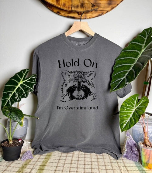 Overstimulated Comfort Colors Tee