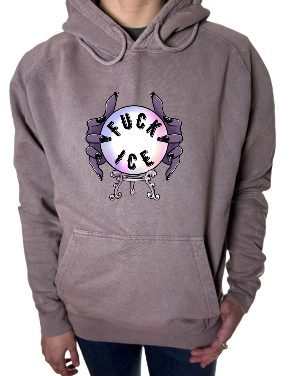 F 🧊 Vintage Wash Hoodie