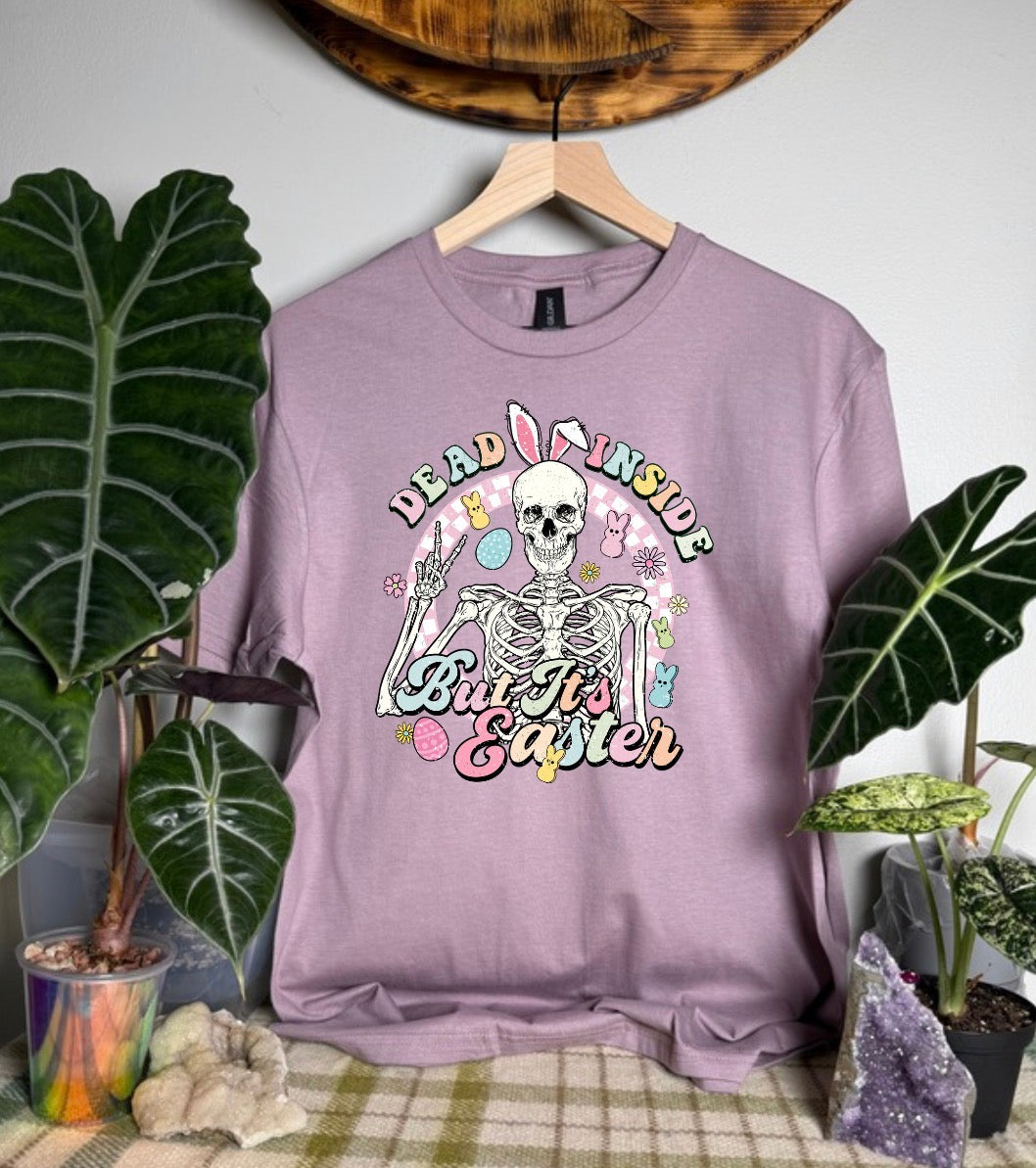 Dead Inside But It’s Easter Gildan Tops