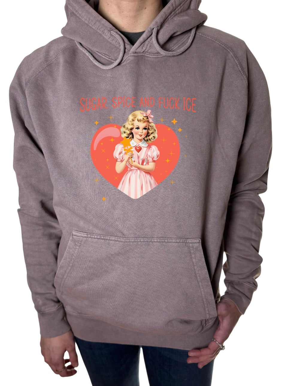 Anti Ice Vintage Wash Hoodie