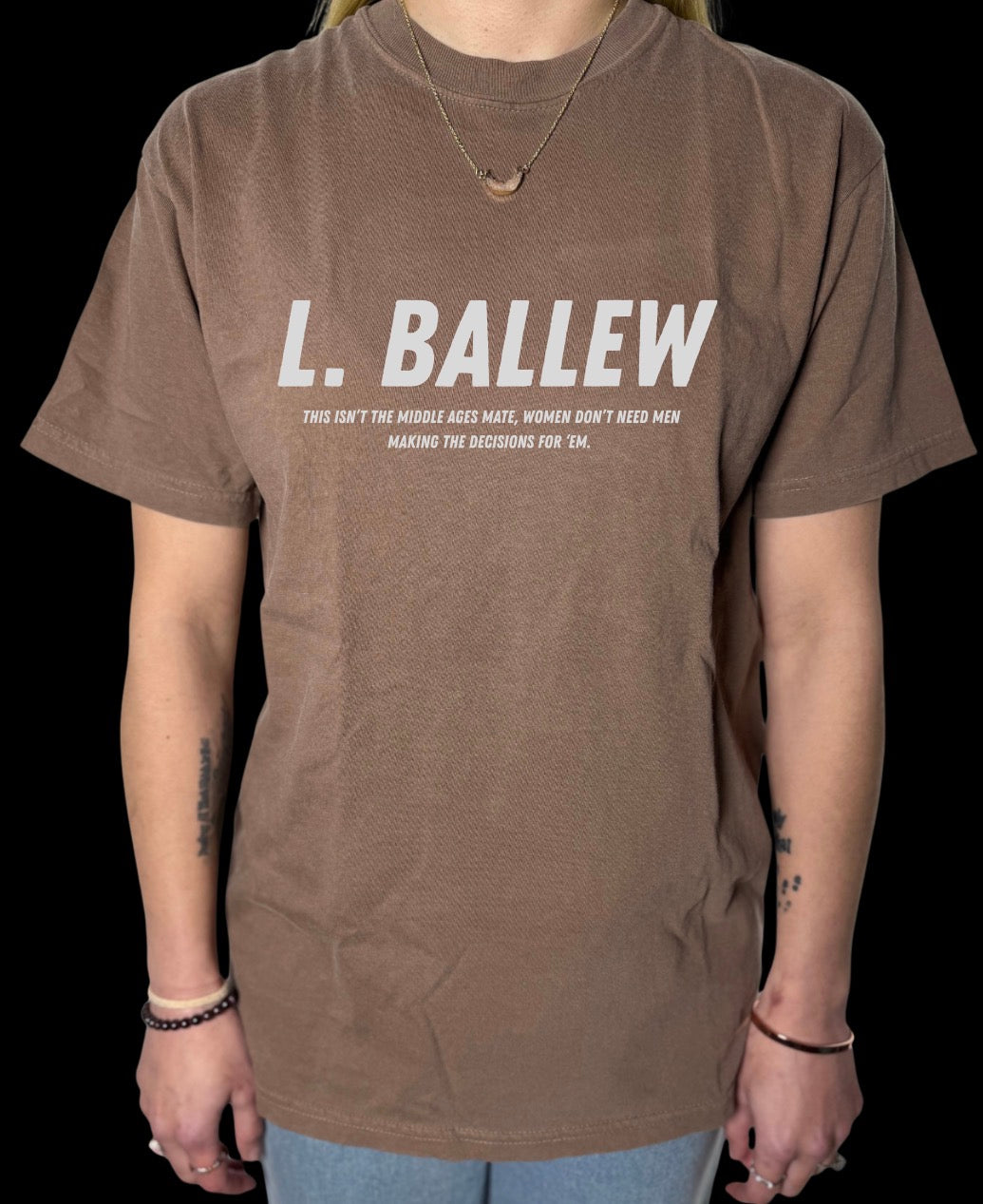 L. Ballew Comfort Colors Tee
