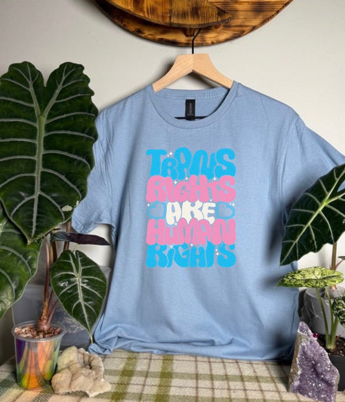 Trans Rights Gildan Tops