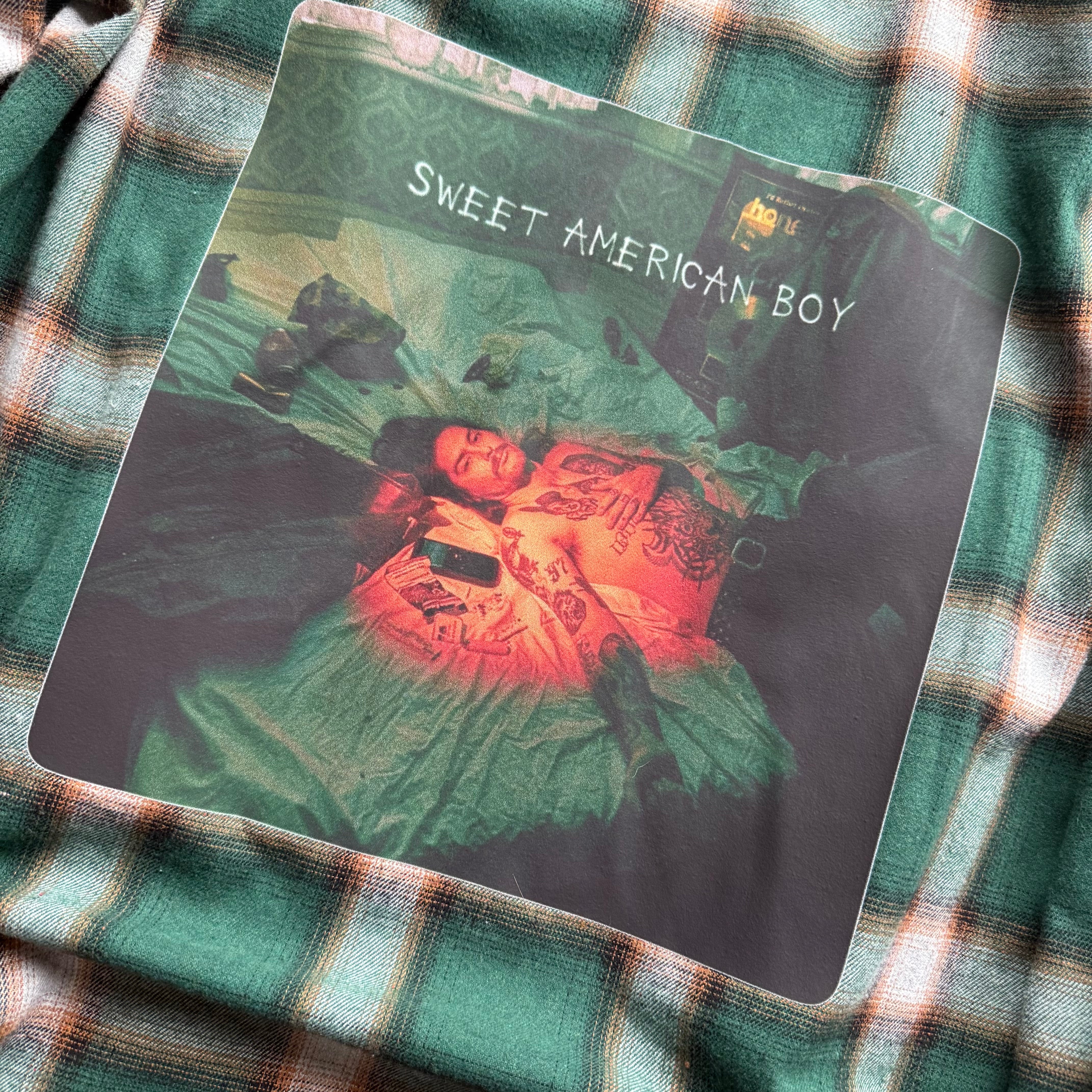 Honestav Sweet American Boy Upthrift Flannel Size S