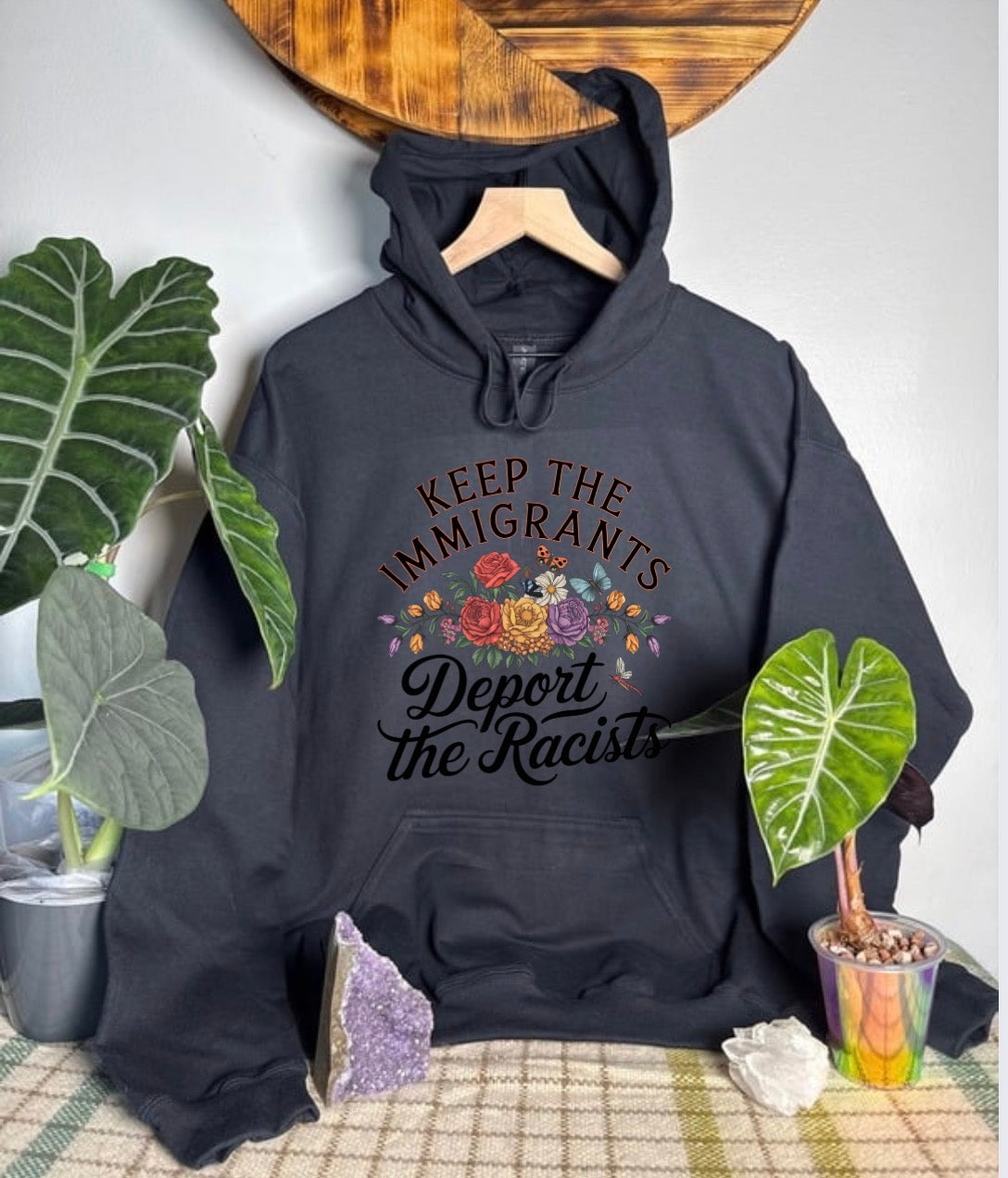 Deport The Racists Gildan Tops
