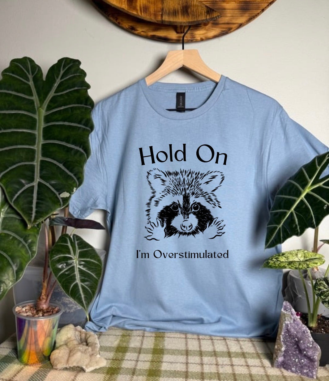 Overstimulated Gildan Tops