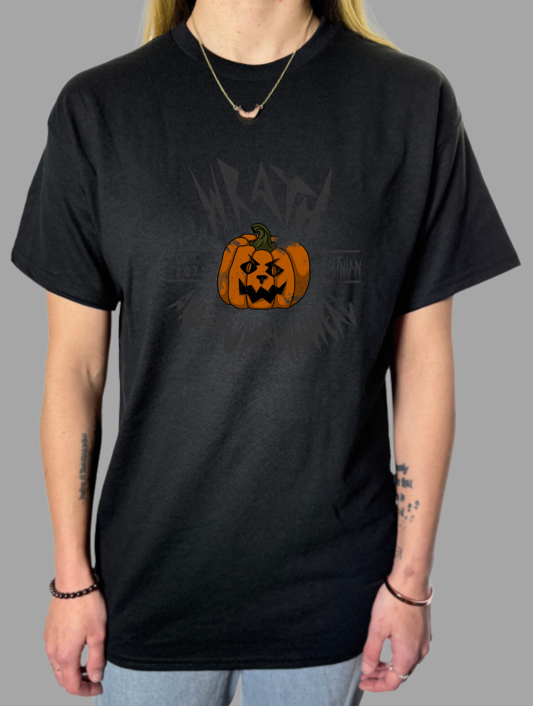 Offically Licensed Brea Lamb: Wrath and 🎃 Band Tee Gildan Tops