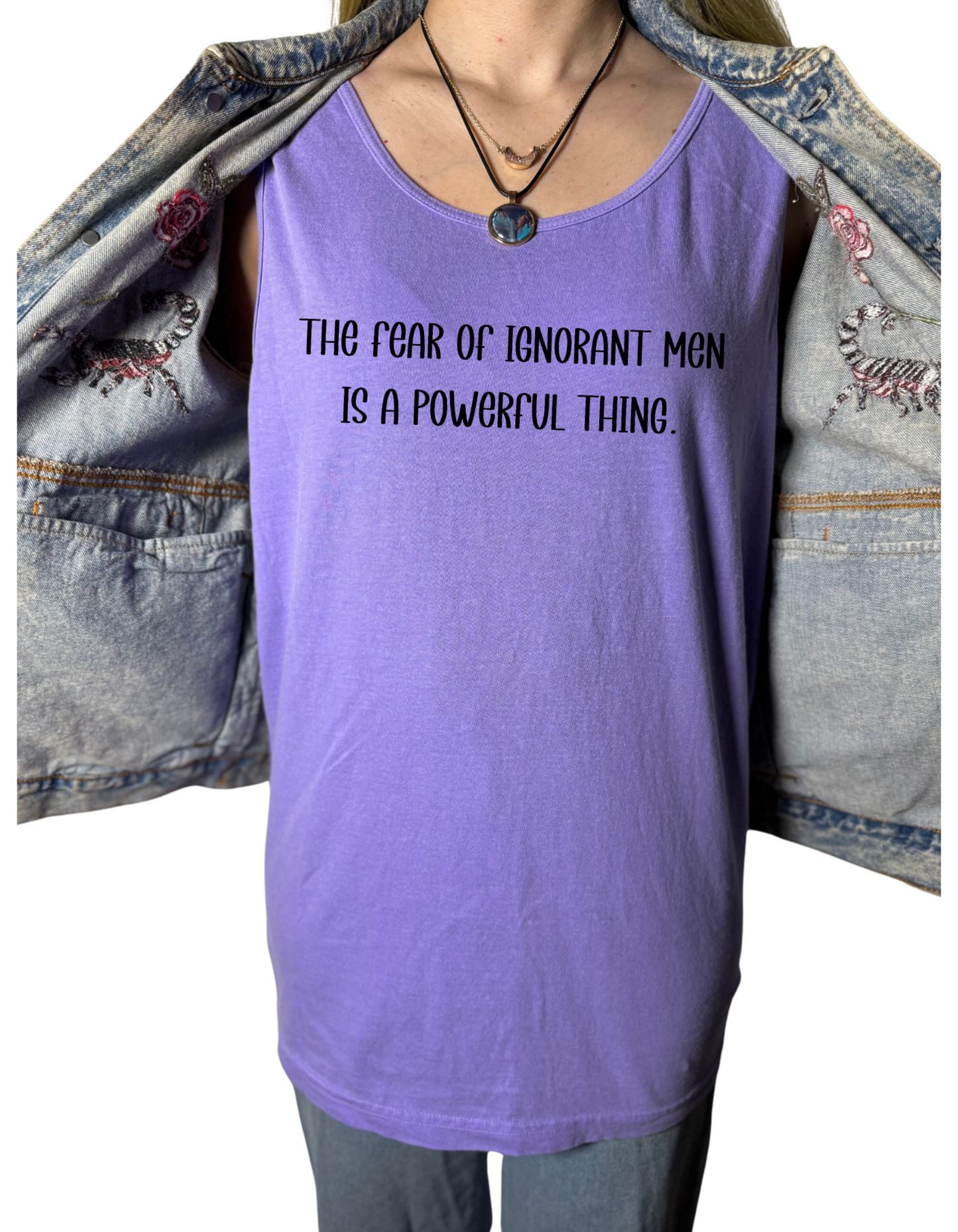 Officially Licensed Harper L. Woods: Ignorant Men Tank