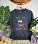 Support Your Local Coven Gildan Tops