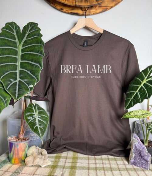 Officially Licensed Brea Lamb Gildan Tops