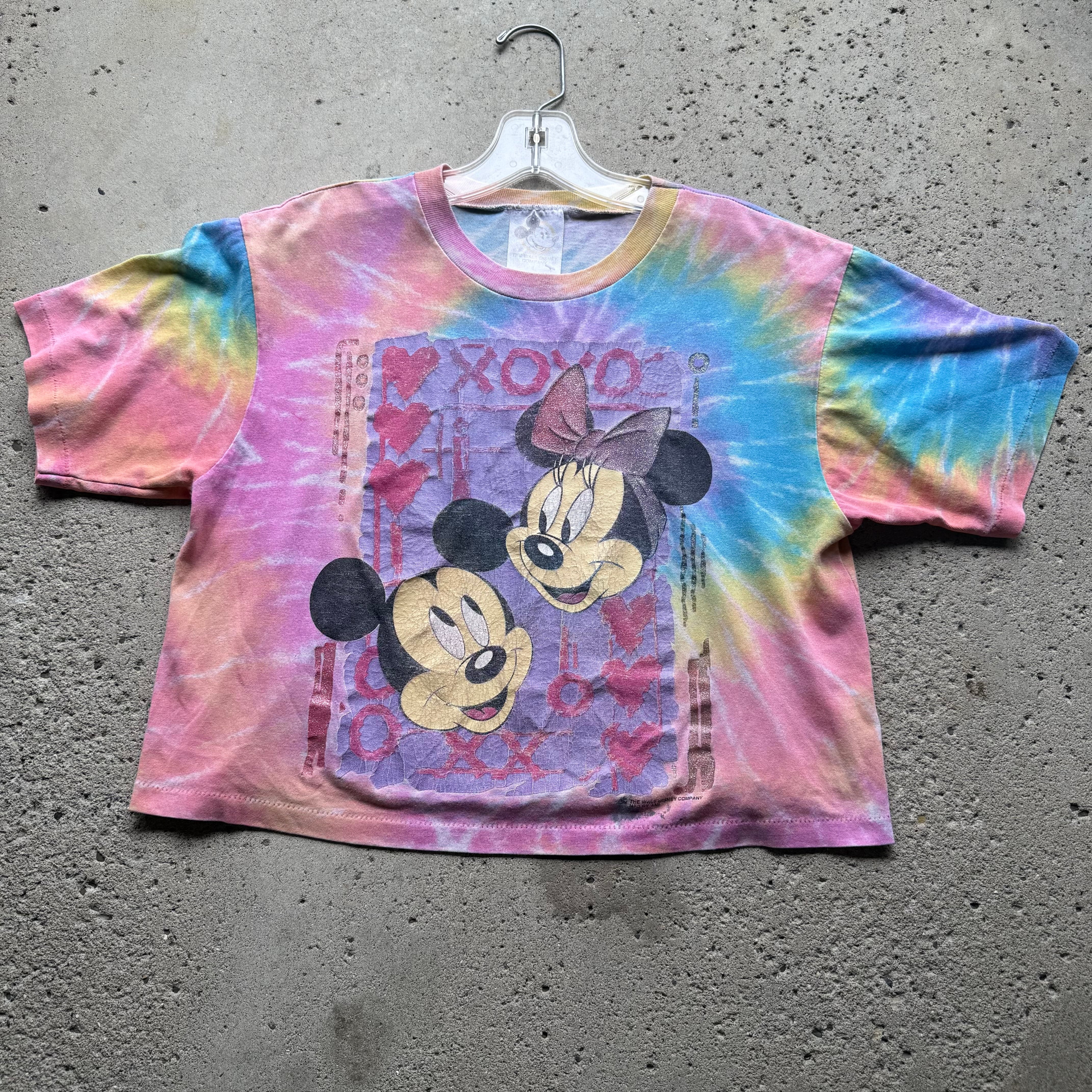 Vintage 90s Disney Size L Crop Top