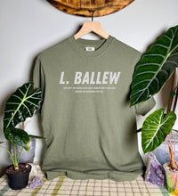 Officially Licensed L. Ballew Comfort Colors Tee
