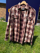 Noah Kahan Upthrift Flannel Size S