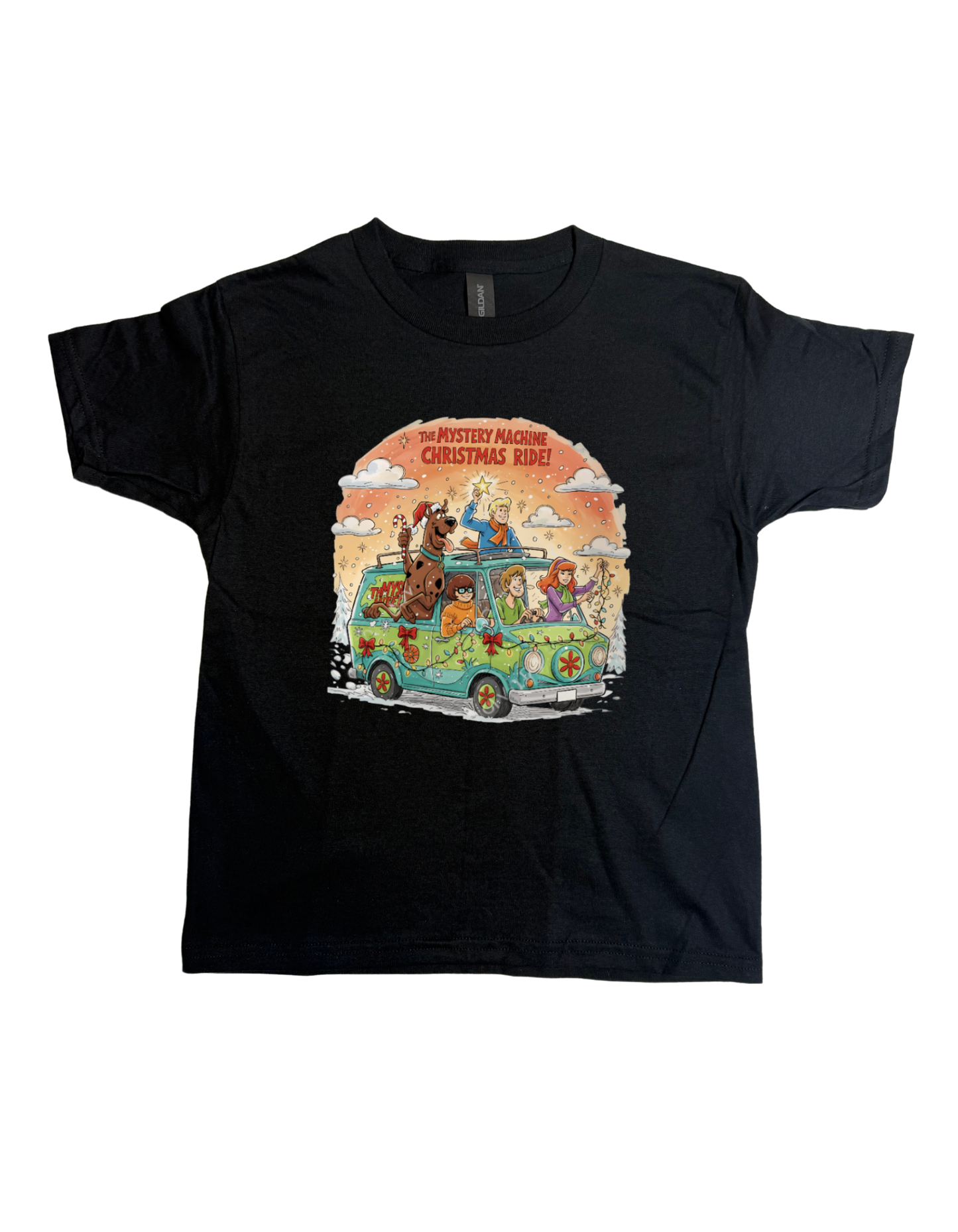 Scooby Christmas Youth Tee