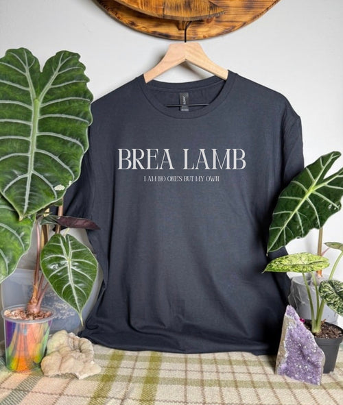 Officially Licensed Brea Lamb Gildan Tops