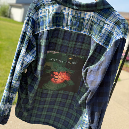 Honestav I’m A Lowlife Upthrift Flannel Size S/M