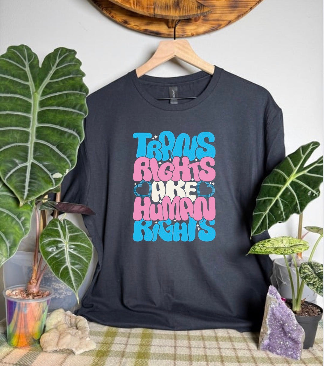 Trans Rights Gildan Tops