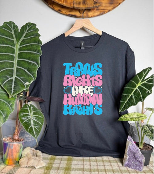 Trans Rights Gildan Tops