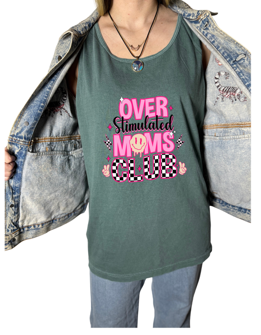 Overstimulated Moms Club Tank