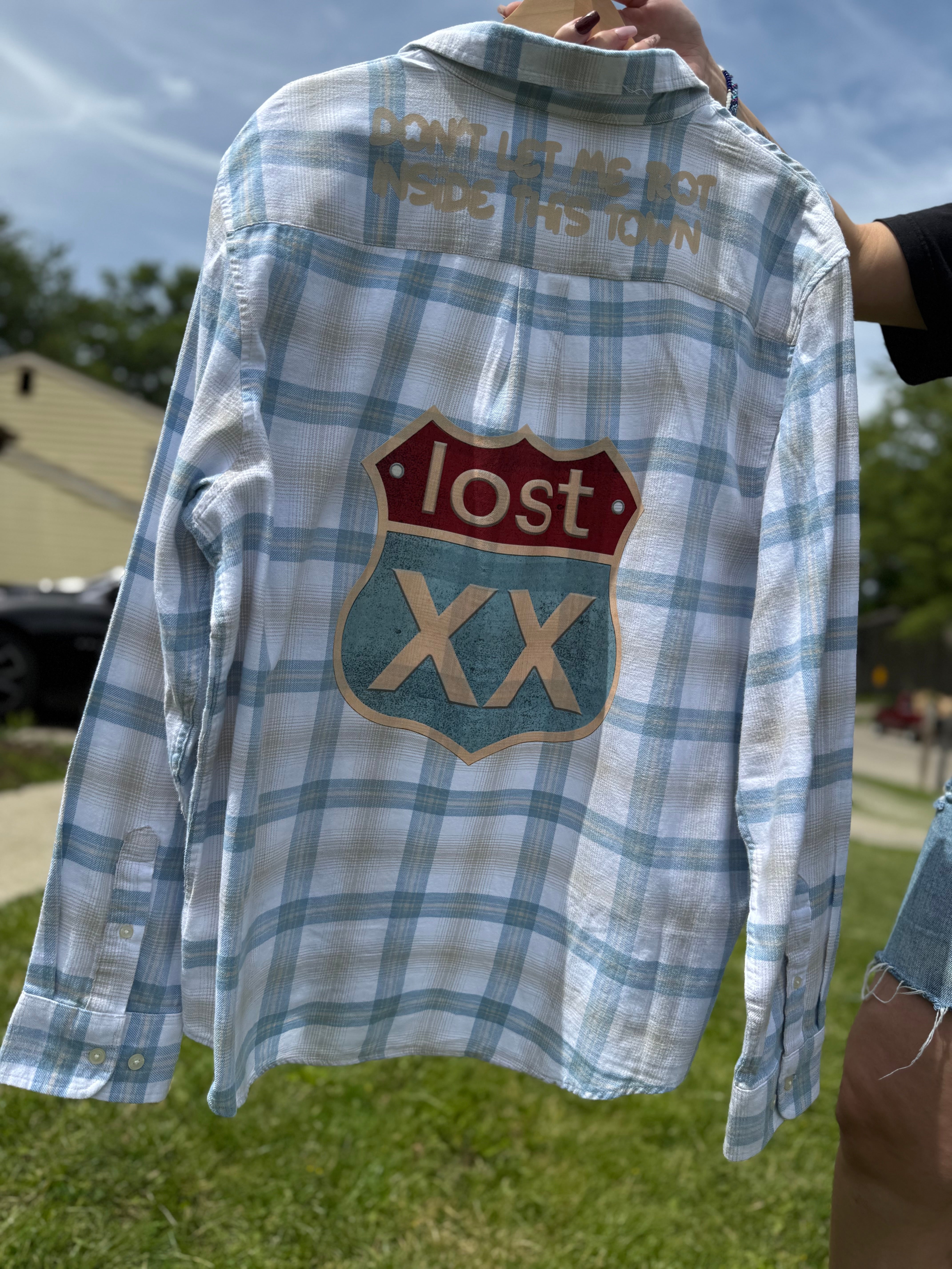 Brand New MGK Lost Americana Flannel Size XL
