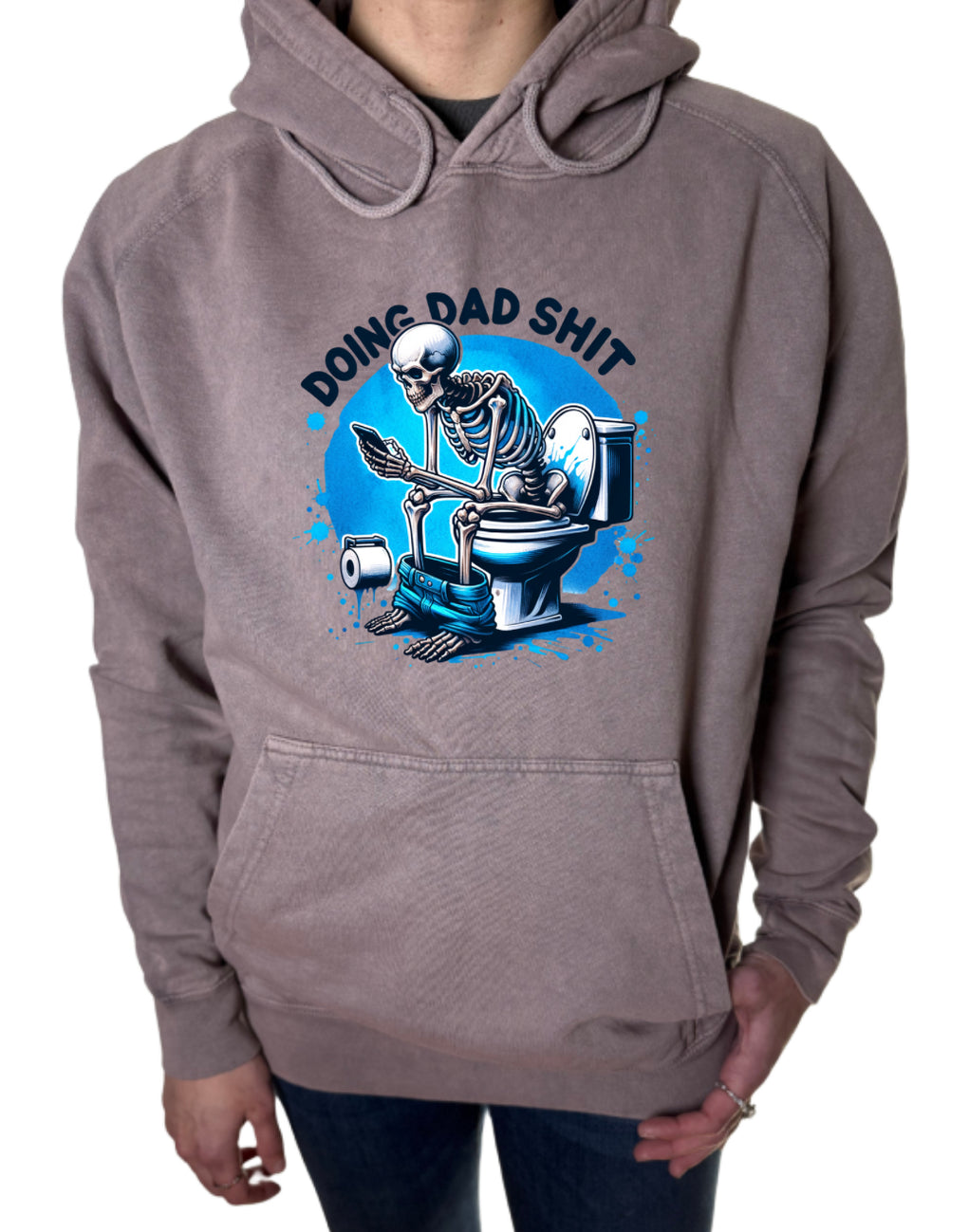 Doing Dad S*** Vintage Wash Hoodie