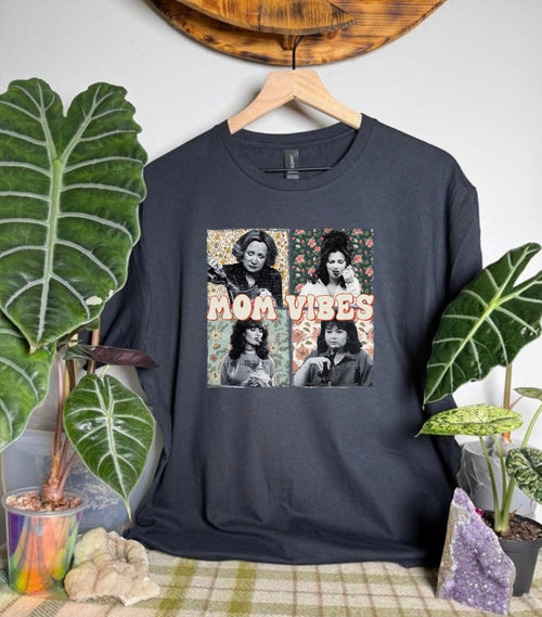 Mom Vibes Gildan Tops