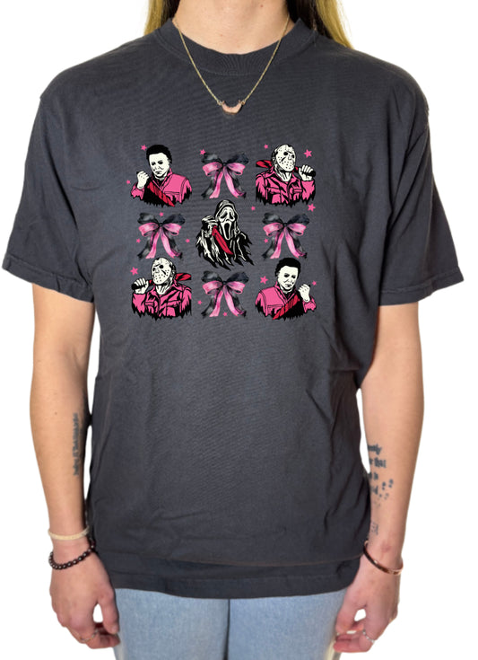Pink Halloween Comfort Colors Tee
