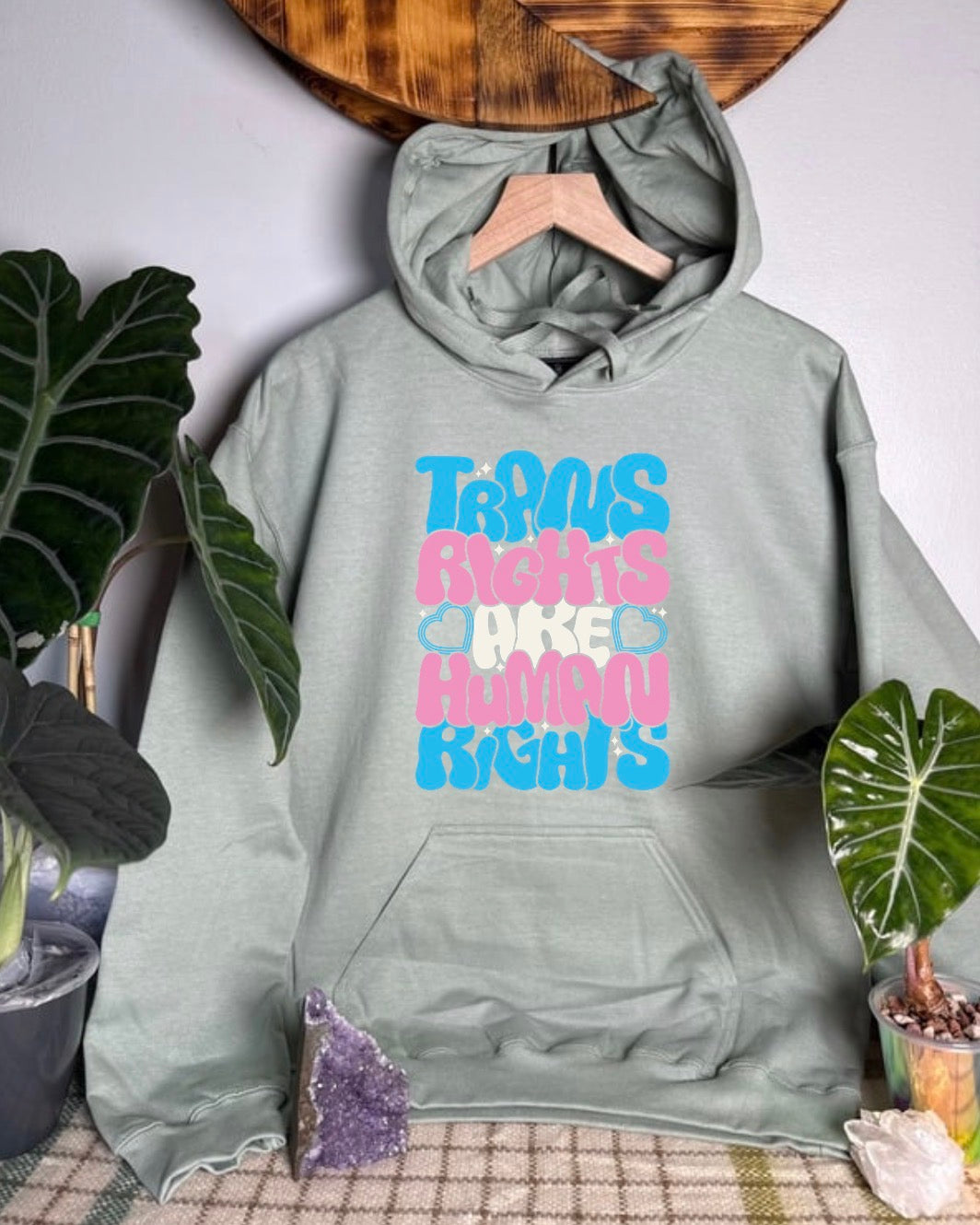 Trans Rights Gildan Tops