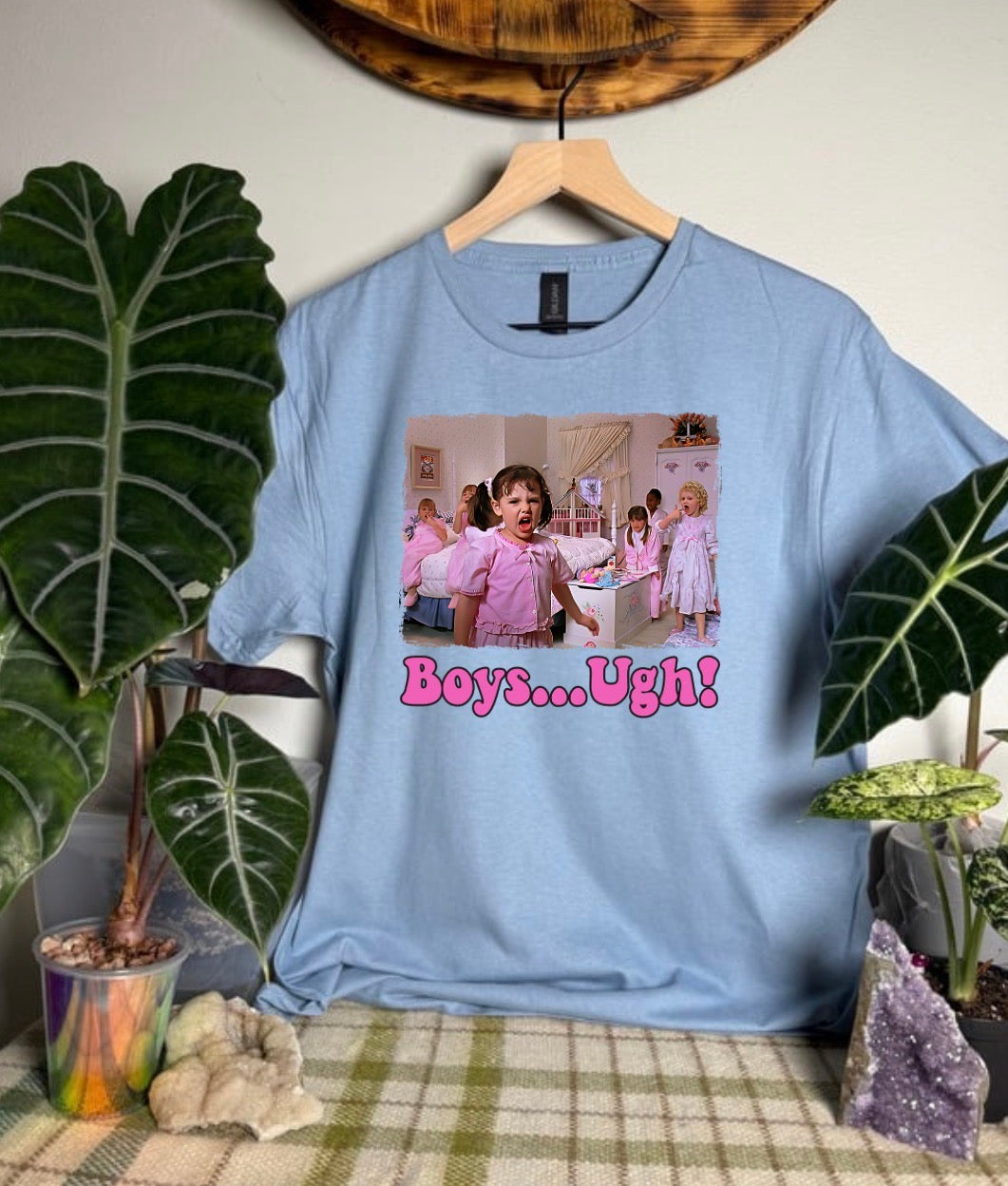 Boys…Ugh Gildan Tops