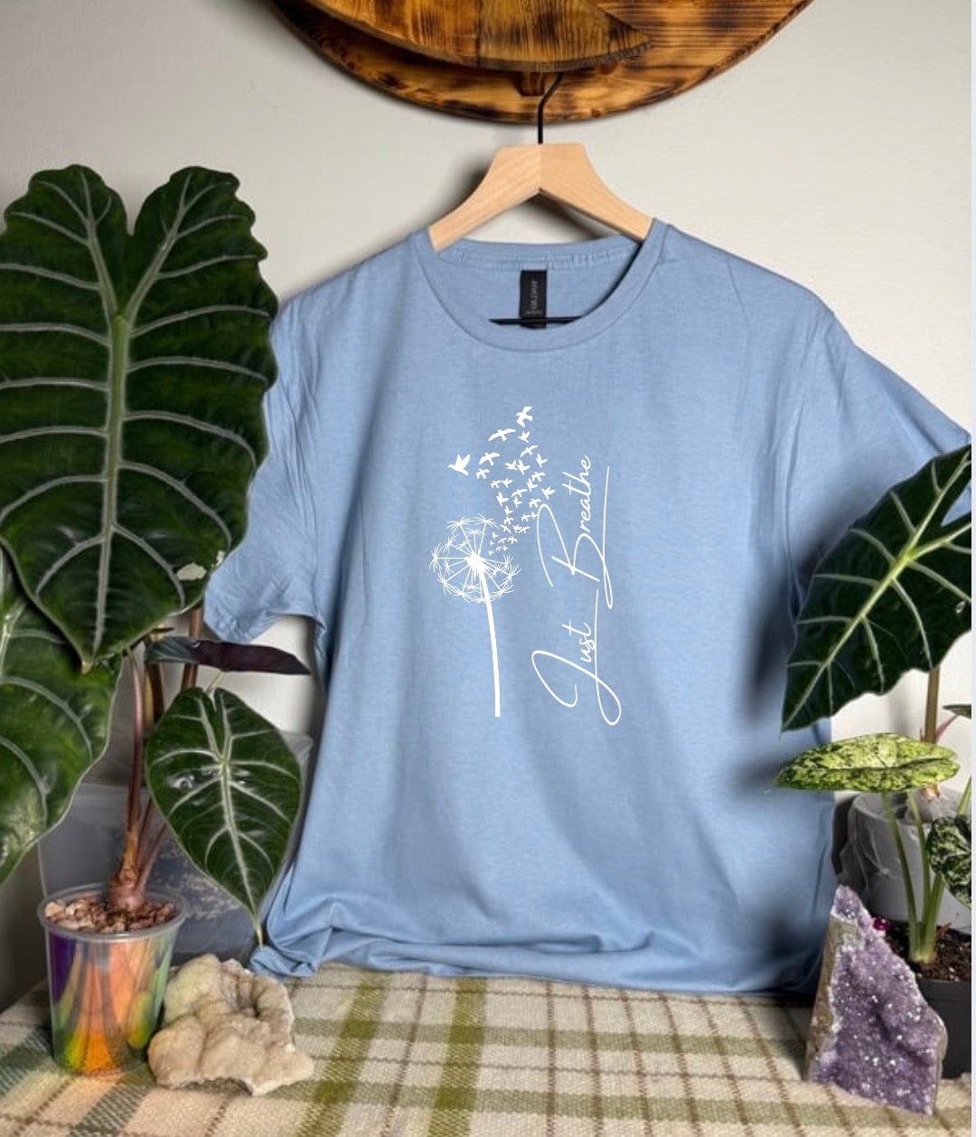 Just Breathe Gildan Tops