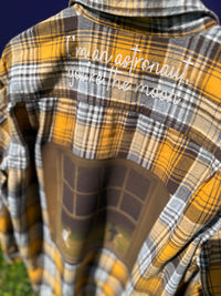 Noah Kahan Upthrift Flannel Size L
