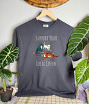 Support Your Local Coven Comfort Colors Tee