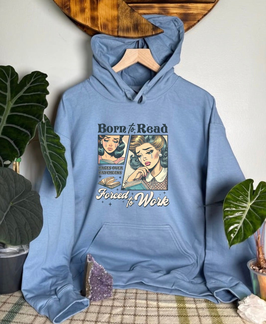 Born To Read Gildan Tops