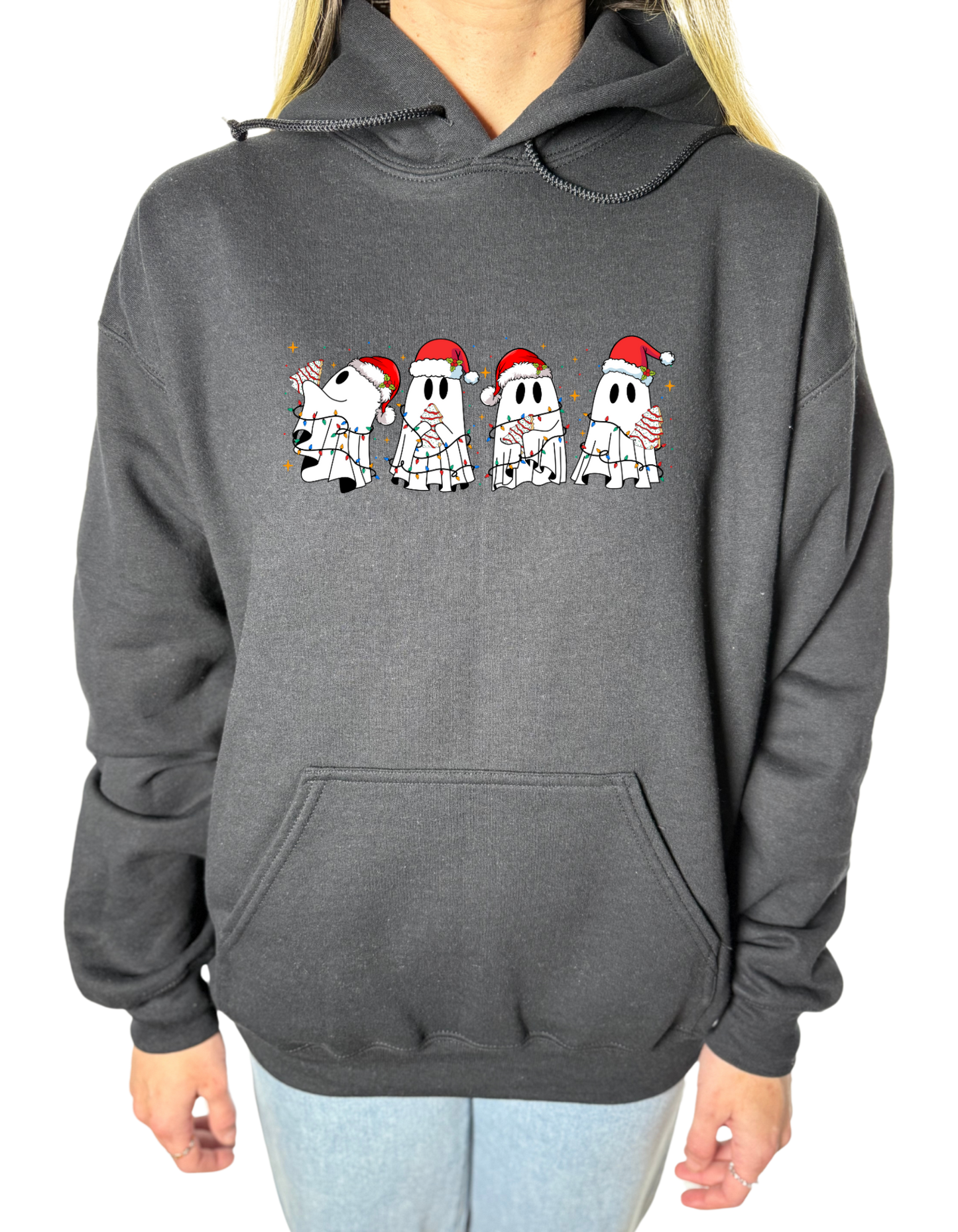 Christmas Cakes & Ghosties Gildan Tops