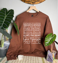 Bookish Tropes Gildan Tops