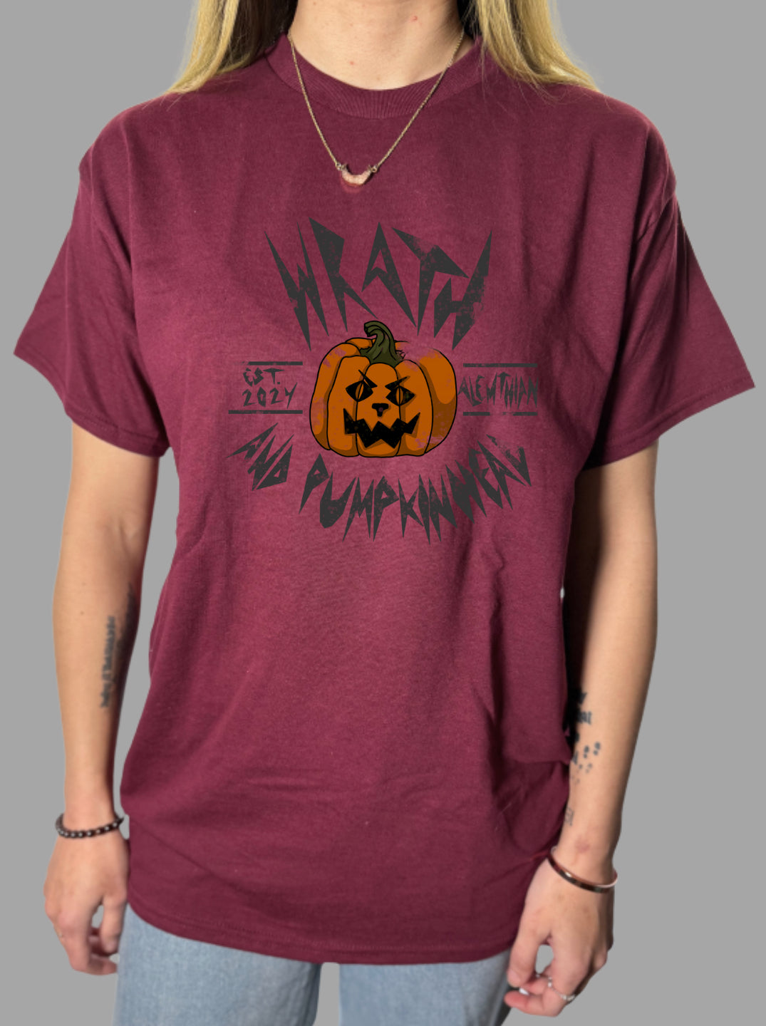 Offically Licensed Brea Lamb: Wrath and 🎃 Band Tee Gildan Tops