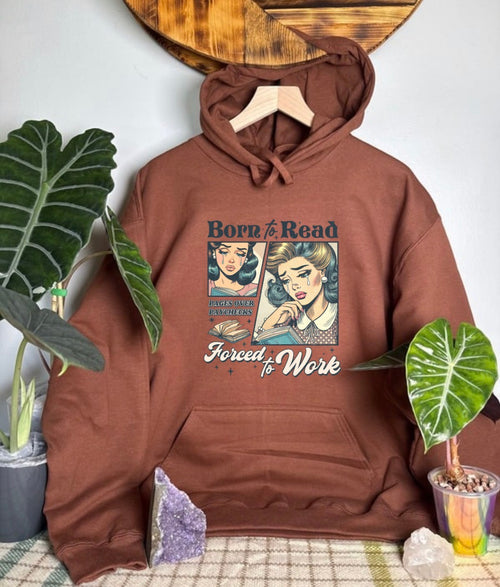 Born To Read Gildan Tops