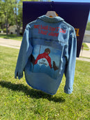MGK Lost Americana Treading Water Upthrift Jean Jacket Size S