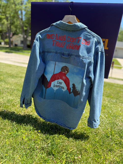 MGK Lost Americana Treading Water Upthrift Jean Jacket Size S