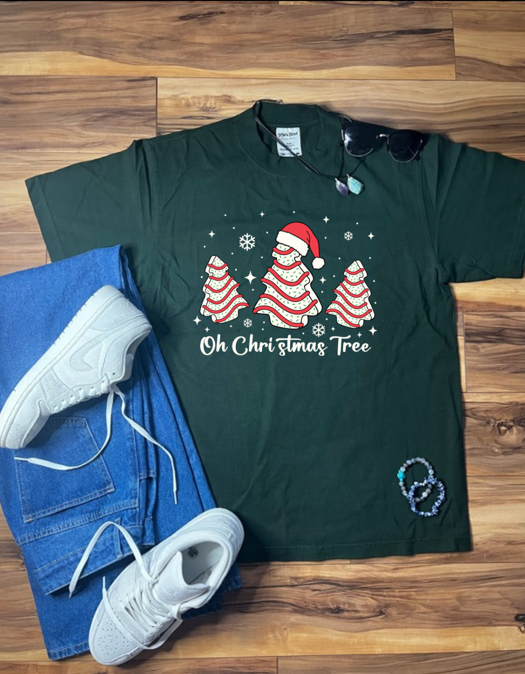 Oh Christmas Tree Shaka Wear Tee