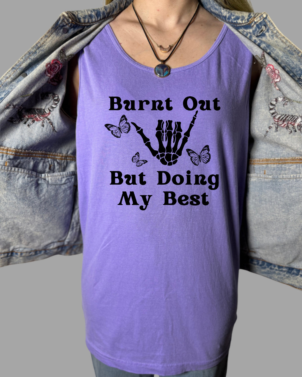 Burnt Out But Doing My Best Tank